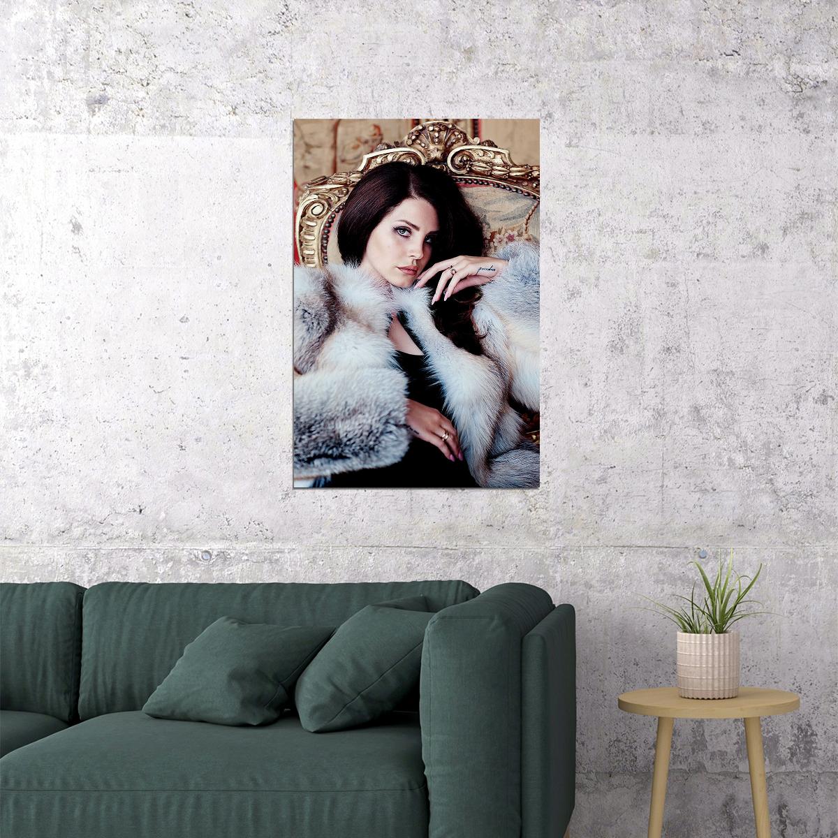 Singer Lana Del Rey Hd Music Beautiful Artist Poster Wall Art Print Home Wall Decor