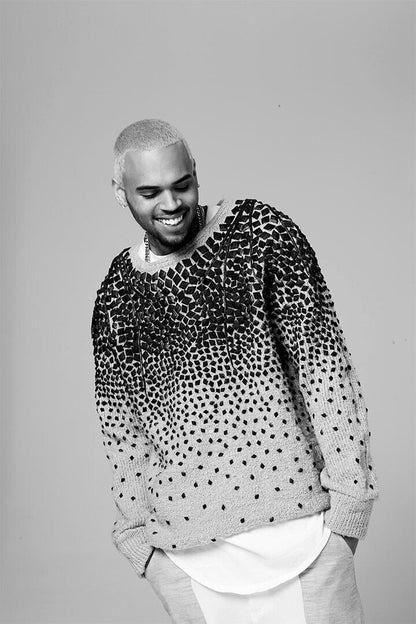 Chris Brown Photoshoot Rap Artist Singer Poster Wall Art Print Home Wall Decor