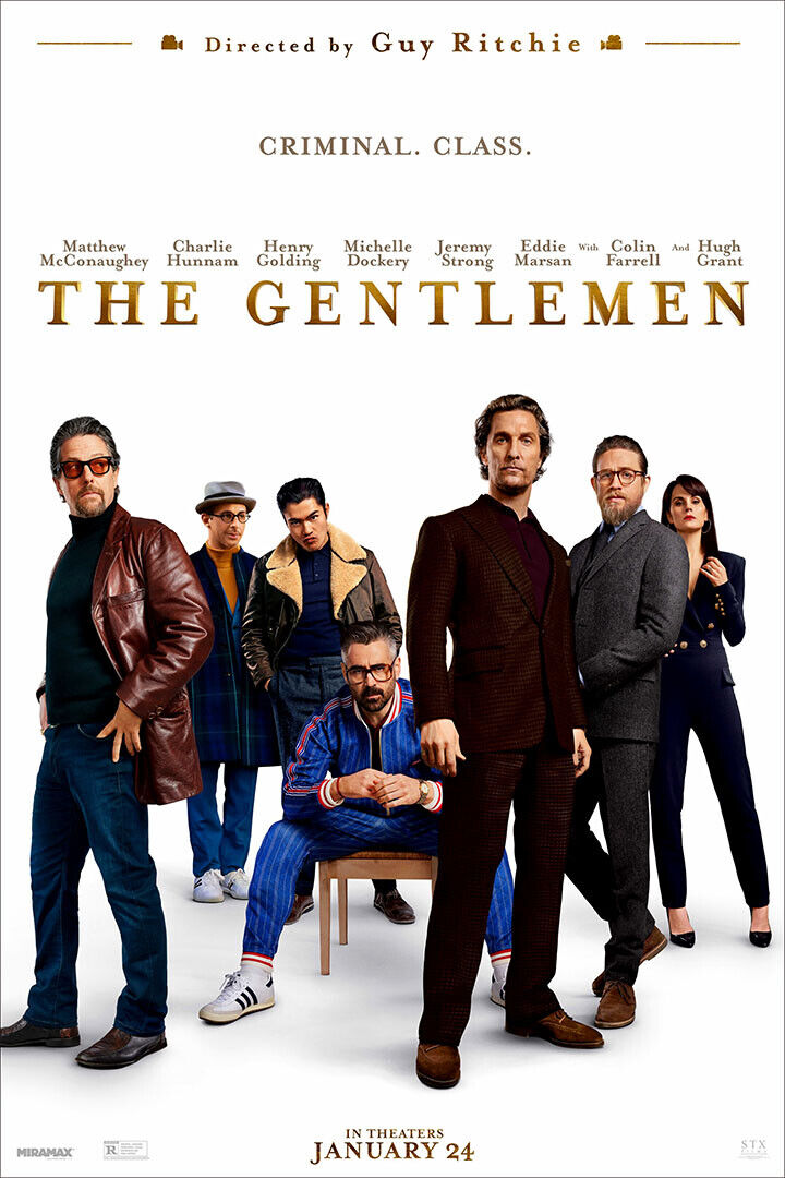 The Gentlemen Movie 2020 Comedy Action Movie Poster Wall Art Print Home Wall Decor