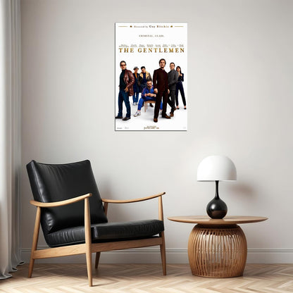 The Gentlemen Movie 2020 Comedy Action Movie Poster Wall Art Print Home Wall Decor