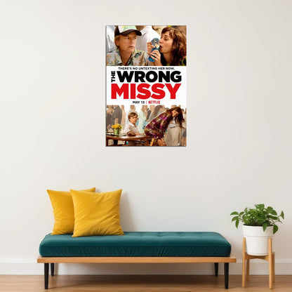 The Wrong Missy Tv Movie 2020 Comedy Romantic Poster Wall Art Print Home Wall Decor