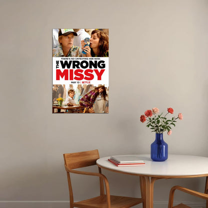 The Wrong Missy Tv Movie 2020 Comedy Romantic Poster Wall Art Print Home Wall Decor