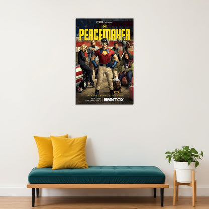 Peacemaker Movie Action Adventure Comedy Poster Wall Art Print Home Wall Decor