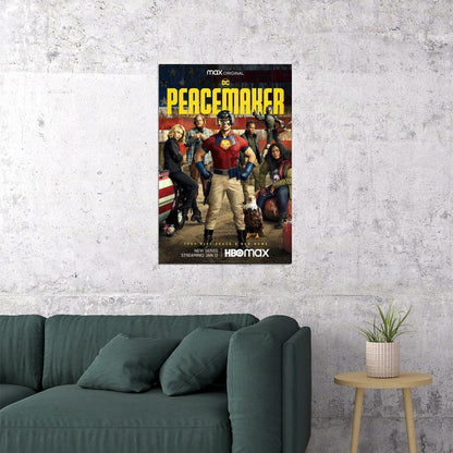 Peacemaker Movie Action Adventure Comedy Poster Wall Art Print Home Wall Decor