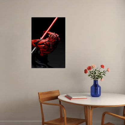 Star Wars Movie Adventure Darth Maul Poster Wall Art Print Home Wall Decor