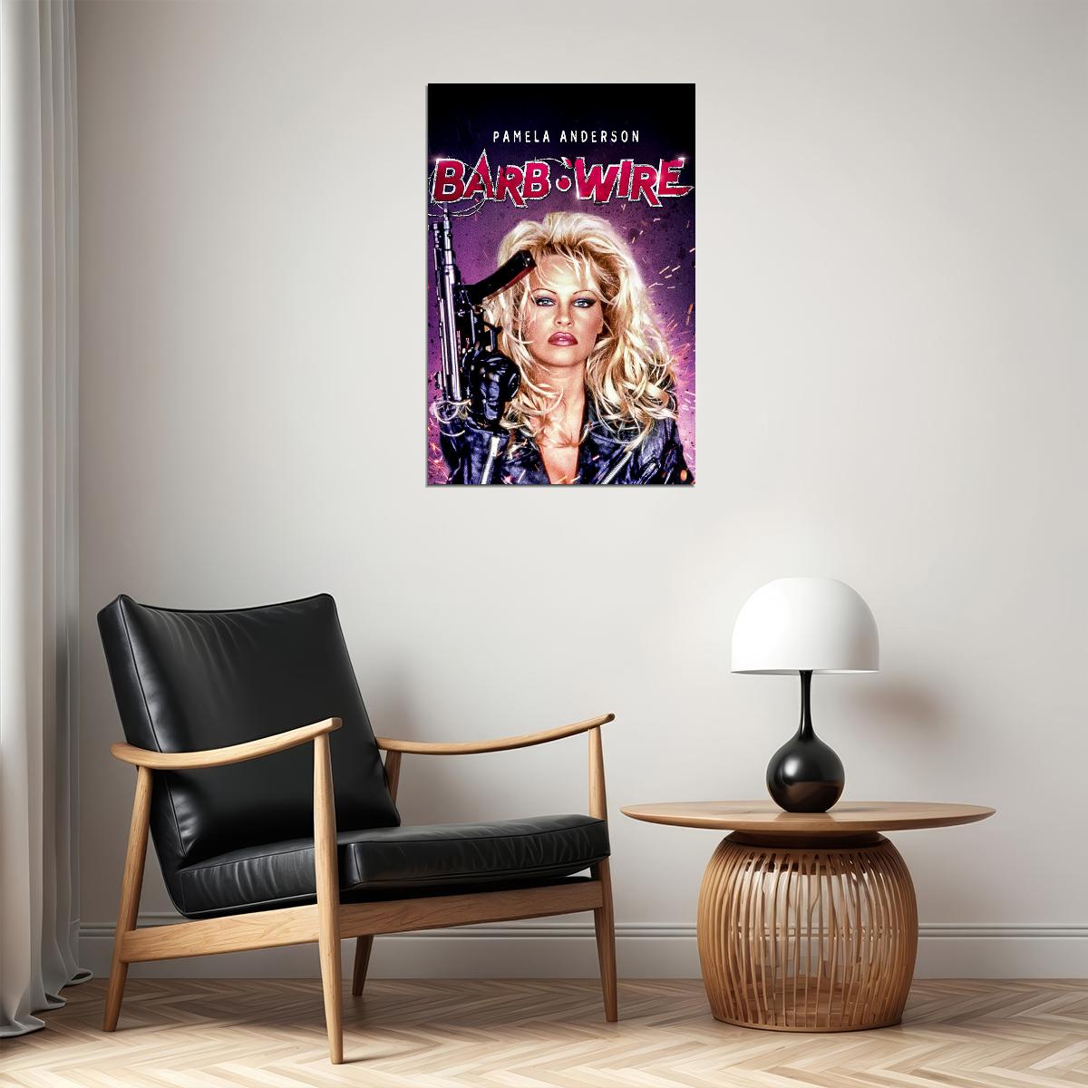 Barb Wire Pam Anderson Hot Sexy Female Poster Wall Art Print Home Wall Decor