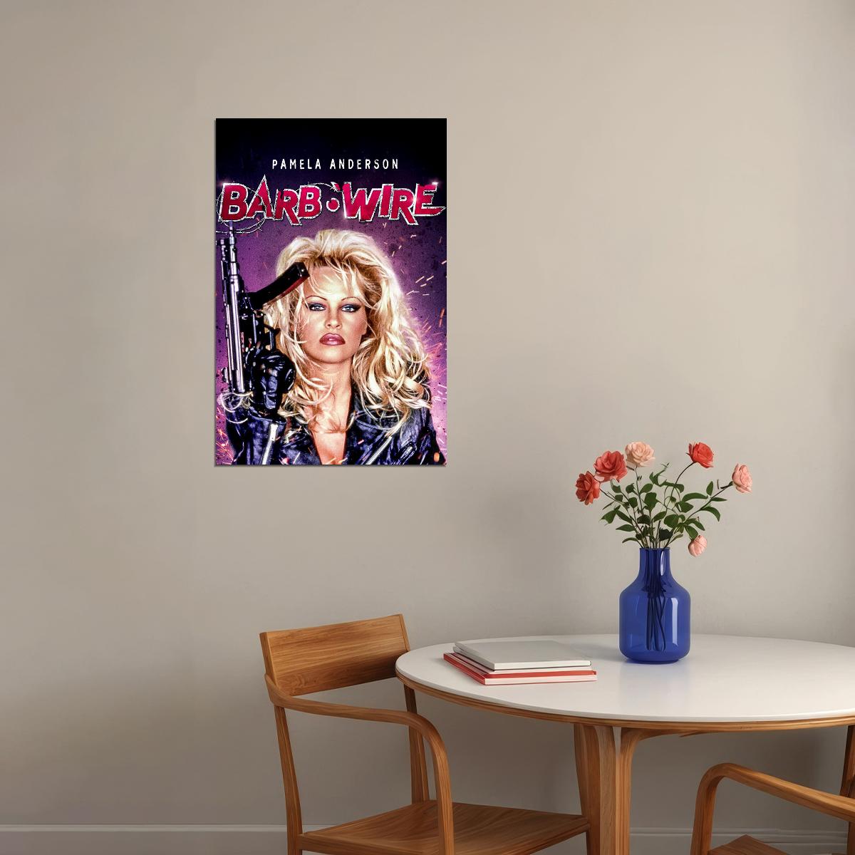 Barb Wire Pam Anderson Hot Sexy Female Poster Wall Art Print Home Wall Decor