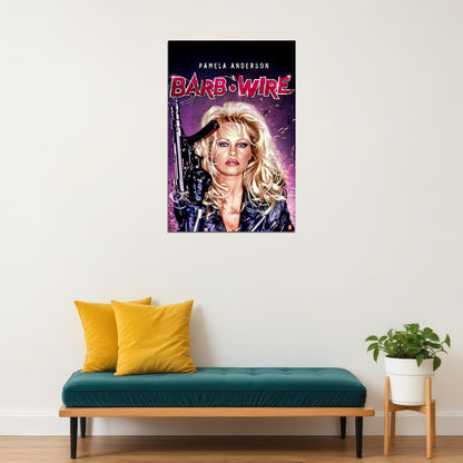 Barb Wire Pam Anderson Hot Sexy Female Poster Wall Art Print Home Wall Decor