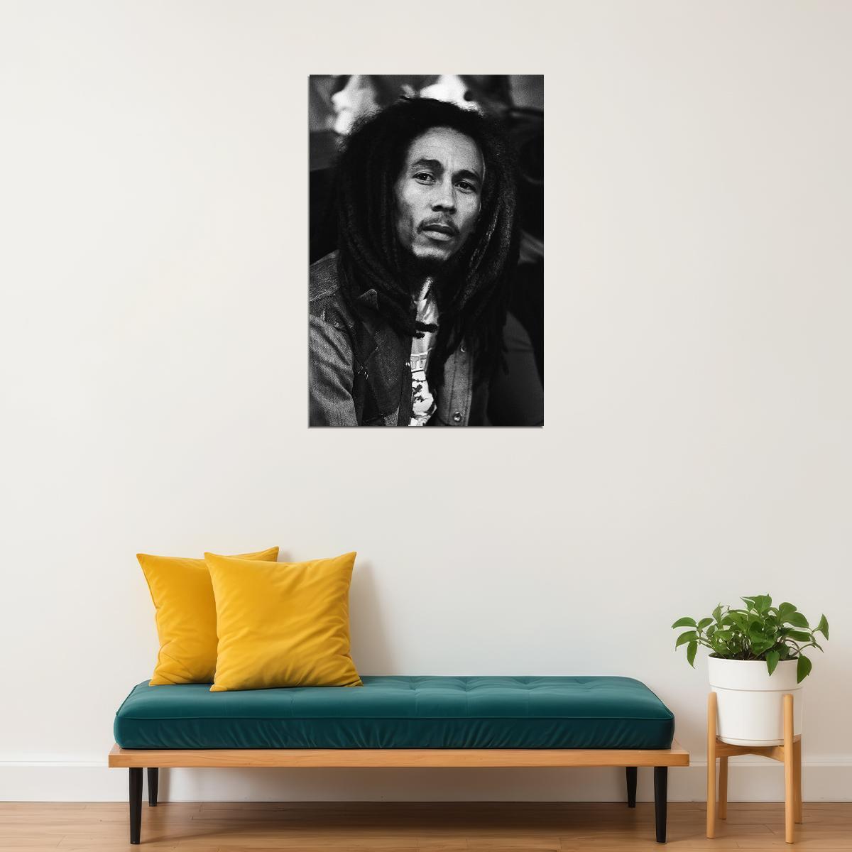 Bob Marley In Concert Reggae Music Poster Wall Art Print Home Wall Decor