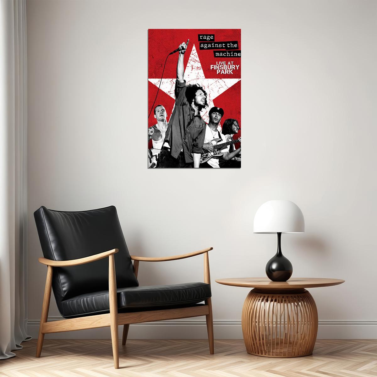 Rage Against The Machine Music Group Poster Wall Art Print Home Wall Decor