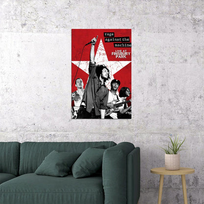 Rage Against The Machine Music Group Poster Wall Art Print Home Wall Decor