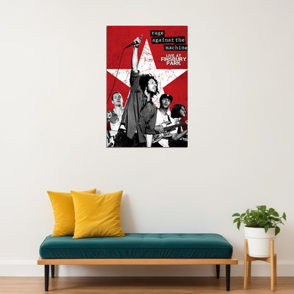 Rage Against The Machine Music Group Poster Wall Art Print Home Wall Decor