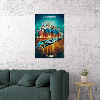 The Orville Science Fiction Comedy Movie Poster Wall Art Print Home Wall Decor