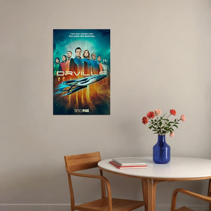 The Orville Science Fiction Comedy Movie Poster Wall Art Print Home Wall Decor