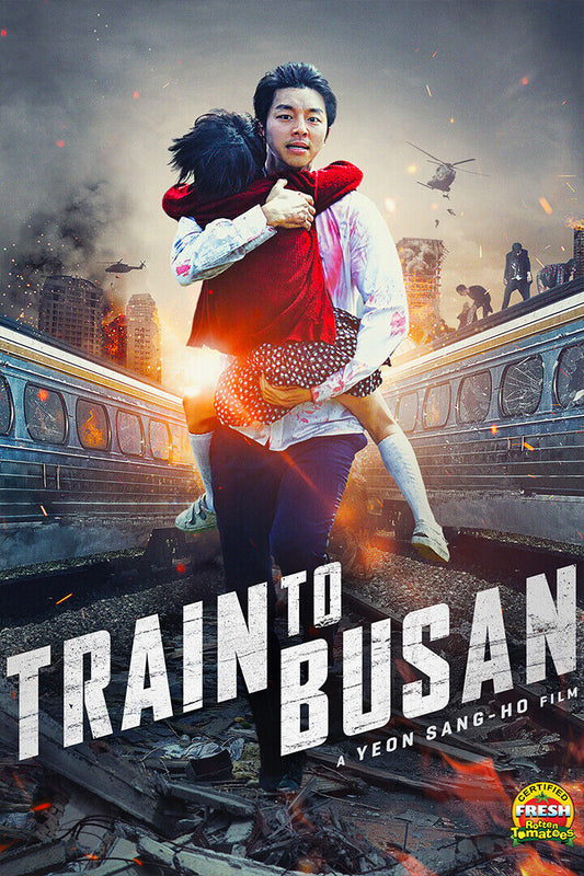 Train To Busan Peninsula Korean Movie Poster Wall Art Print Home Wall Decor