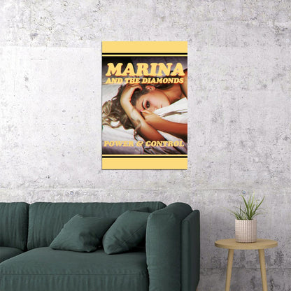 Marina And The Diamonds Singer Lambrini Diamandis Poster Wall Art Print Home Wall Decor