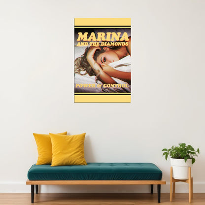 Marina And The Diamonds Singer Lambrini Diamandis Poster Wall Art Print Home Wall Decor