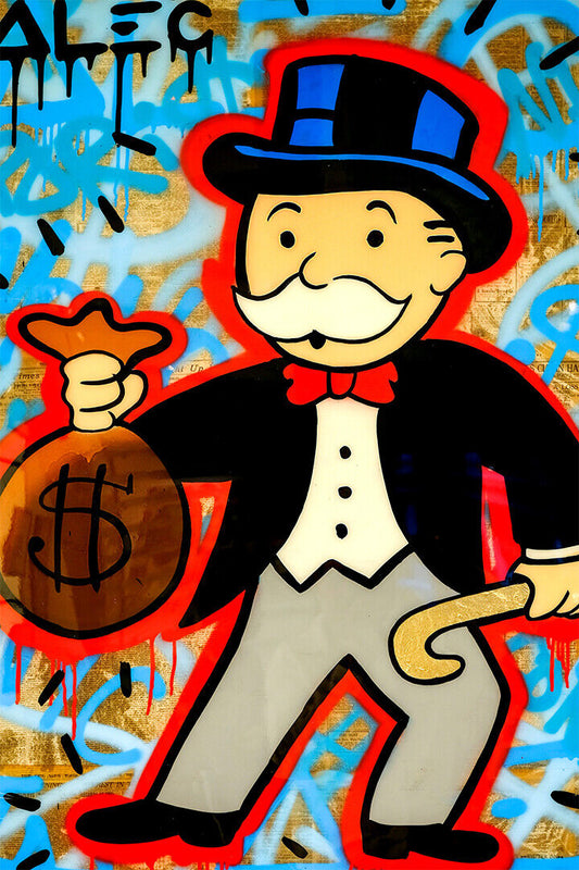 Alec Monopoly Brand Ambassador Poster Wall Art Print Home Wall Decor