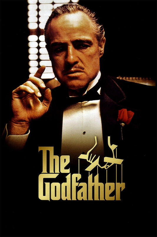 The Godfather Classic Film Movie Crime Poster Wall Art Print Home Wall Decor