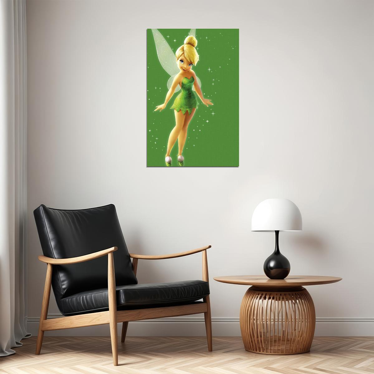 Tinker Bell Fairy Family Animation Movie Poster Wall Art Print Home Wall Decor