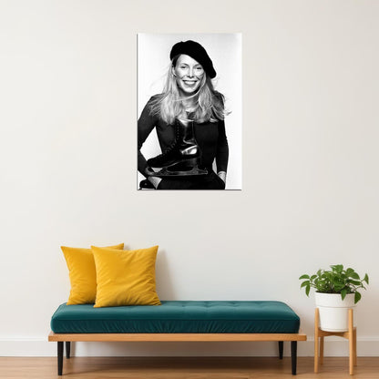 Joni Mitchell Singer Songwriter Poster Wall Art Print Home Wall Decor