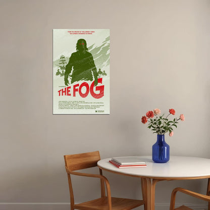 The Fog John Carpenter Jamie Lee Curtis Horror Movie Poster Wall Art Print Home Wall Decor