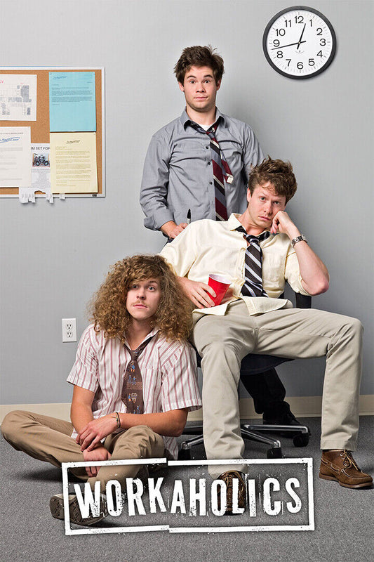 Workaholics American Sitcom Comedy Film Poster Wall Art Print Home Wall Decor