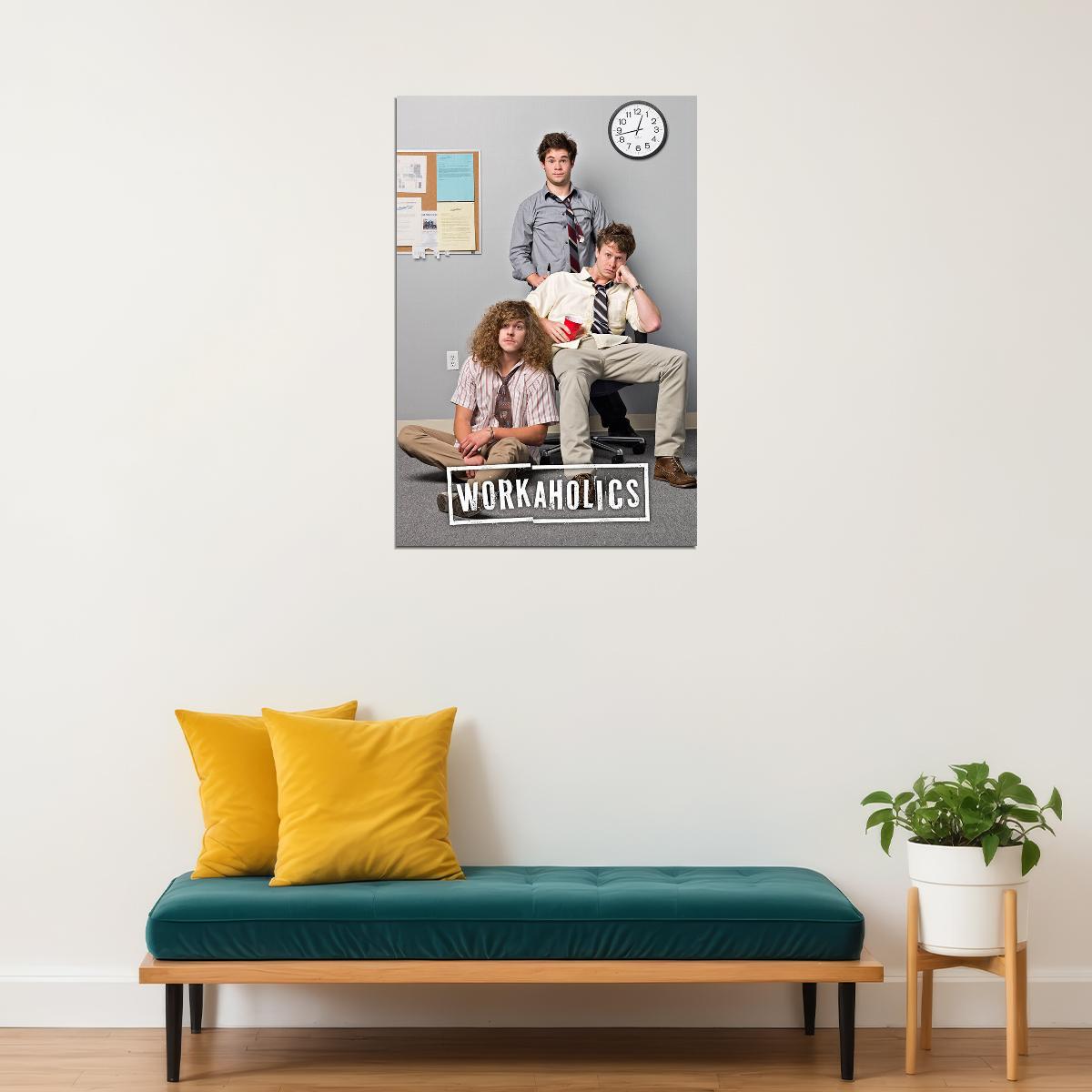 Workaholics American Sitcom Comedy Film Poster Wall Art Print Home Wall Decor