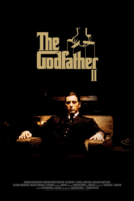 The Godfather Part Ii Movie Crime Drama Poster Wall Art Print Home Wall Decor