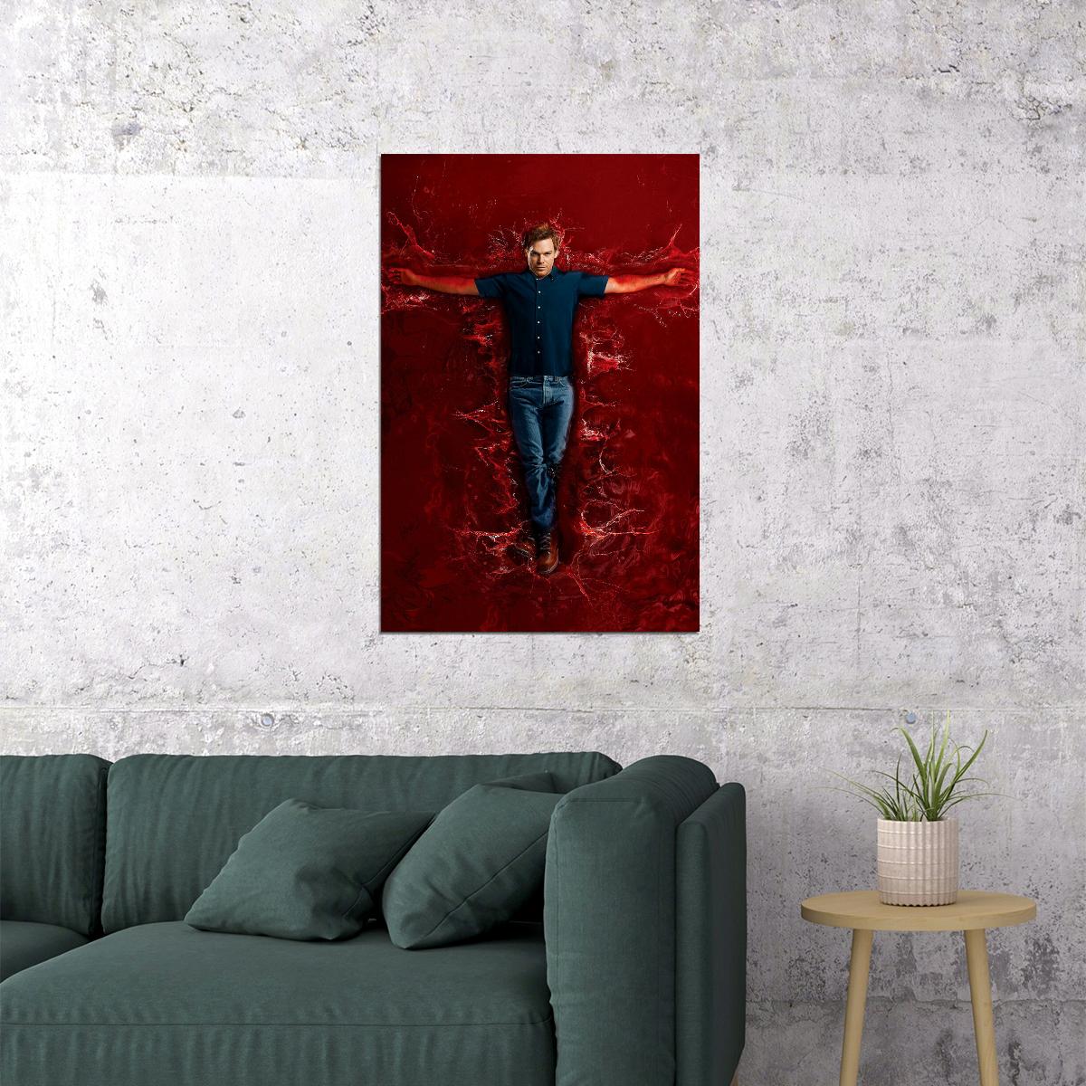 Dexter Action Thriller Movie Poster Wall Art Print Home Wall Decor