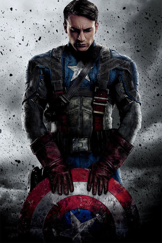 Captain America First Avenger Movie Poster Wall Art Print Home Wall Decor