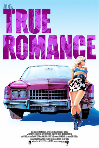 True Romance Fun Love Movie Room Outdoor Poster Wall Art Print Home Wall Decor