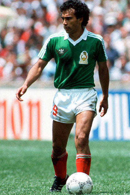 Hugo Sanchez Former Mexican Football Player Poster Wall Art Print Home Wall Decor