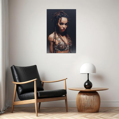 Fka Twigs Brisith Songwriter Producer And Dancer Poster Wall Art Print Home Wall Decor