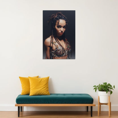 Fka Twigs Brisith Songwriter Producer And Dancer Poster Wall Art Print Home Wall Decor