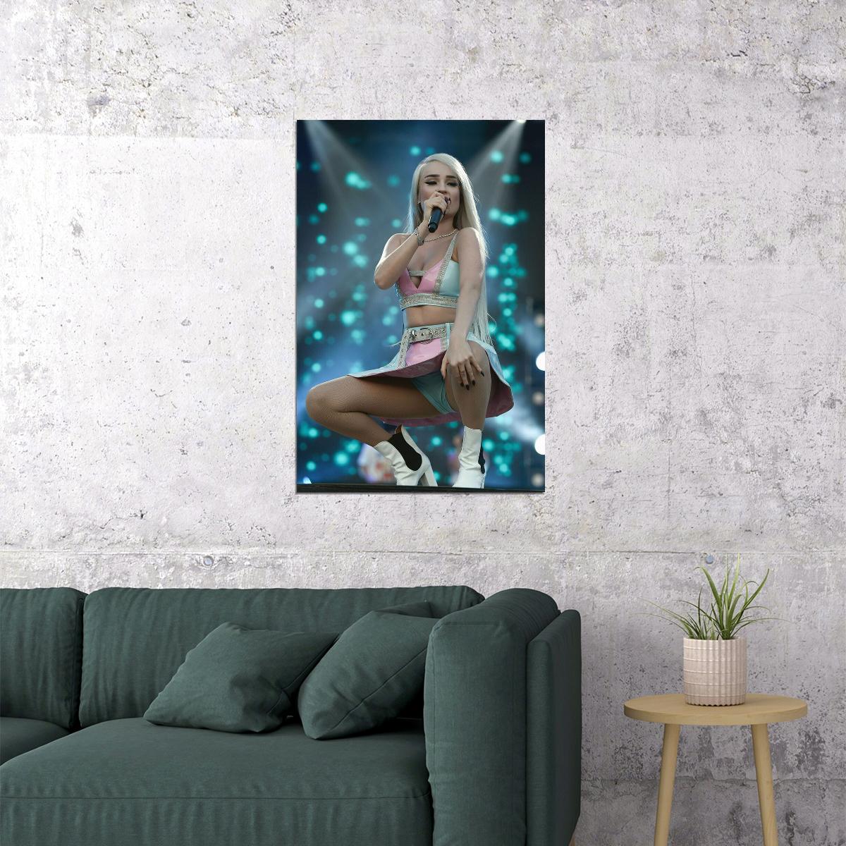 Kim Petras German Songwriter Model And Singer Poster Wall Art Print Home Wall Decor