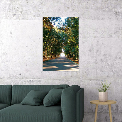 Magnolia Lane Augusta National Golf Poster Wall Art Print Home Wall Decor