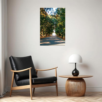 Magnolia Lane Augusta National Golf Poster Wall Art Print Home Wall Decor