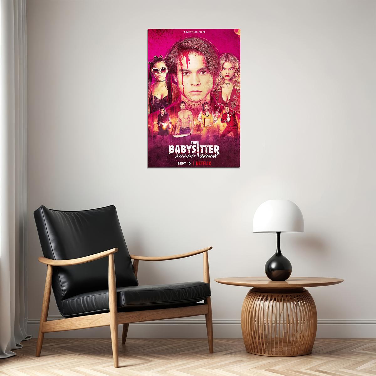 The Babysitter Killer Queen Movie Comedy Horror Poster Wall Art Print Home Wall Decor