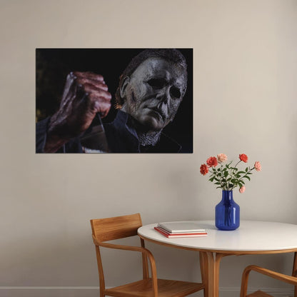 Halloween Movie Horror Action Michael Myers Poster Wall Art Print Home Wall Decor