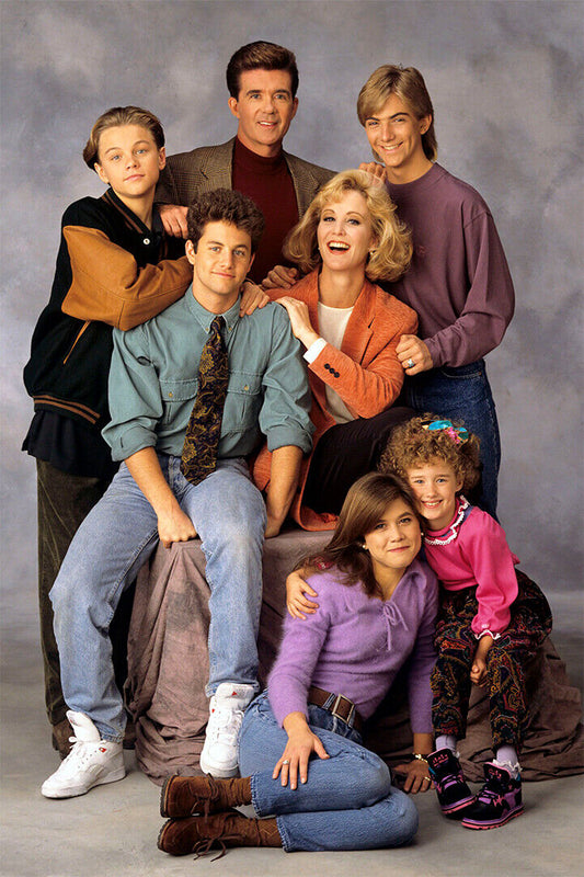 Growing Pains 80s 90s Comedy Sitcom Tv Series Poster Wall Art Print Home Wall Decor