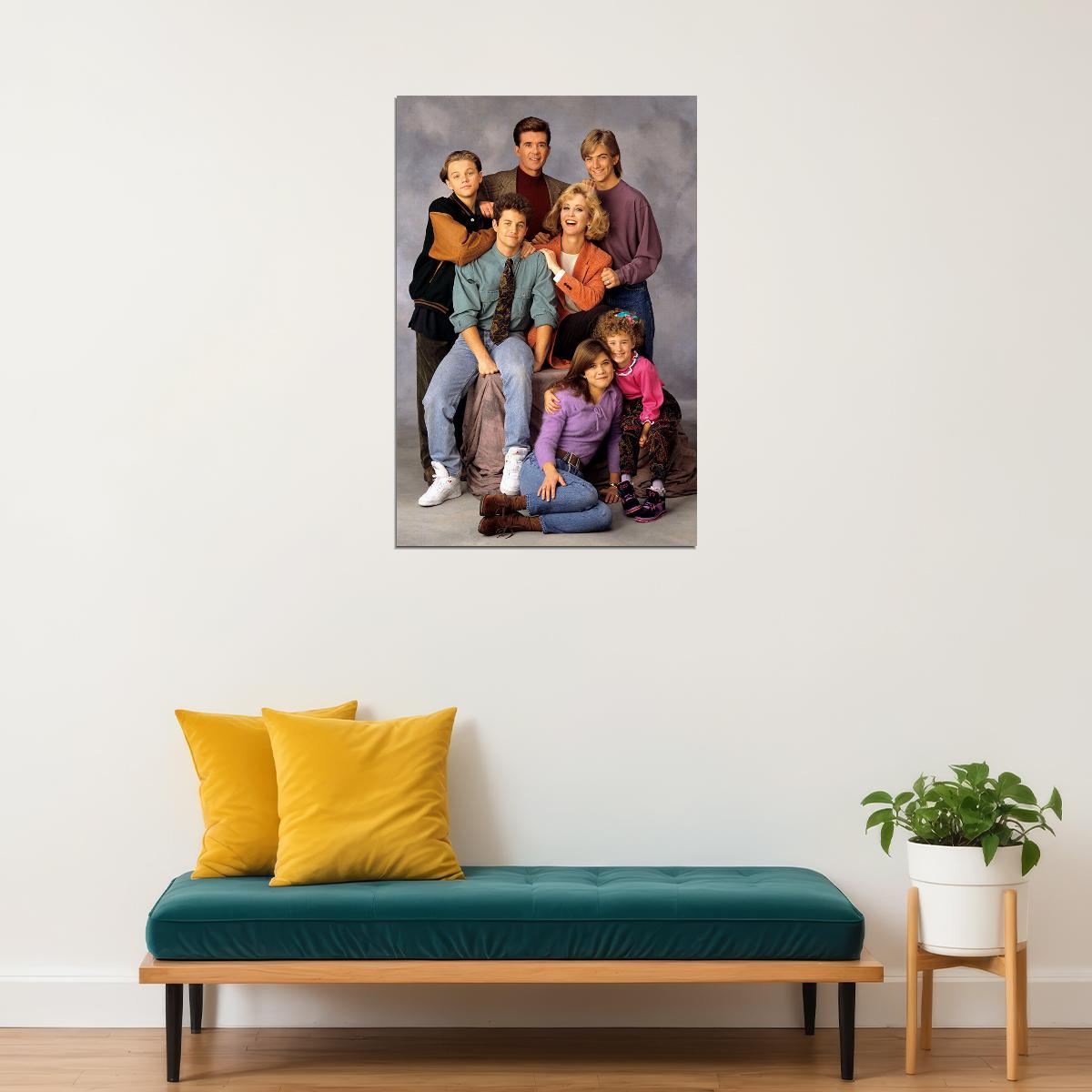 Growing Pains 80s 90s Comedy Sitcom Tv Series Poster Wall Art Print Home Wall Decor