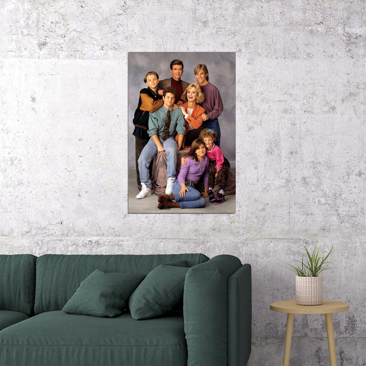 Growing Pains 80s 90s Comedy Sitcom Tv Series Poster Wall Art Print Home Wall Decor