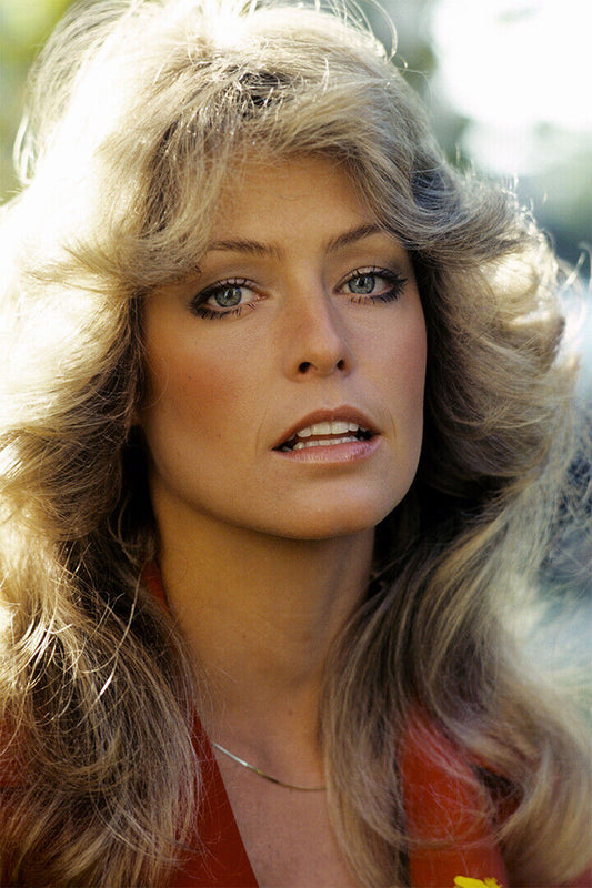 Farrah Fawcett Celebrity Theater Actor Model Poster Wall Art Print Home Wall Decor