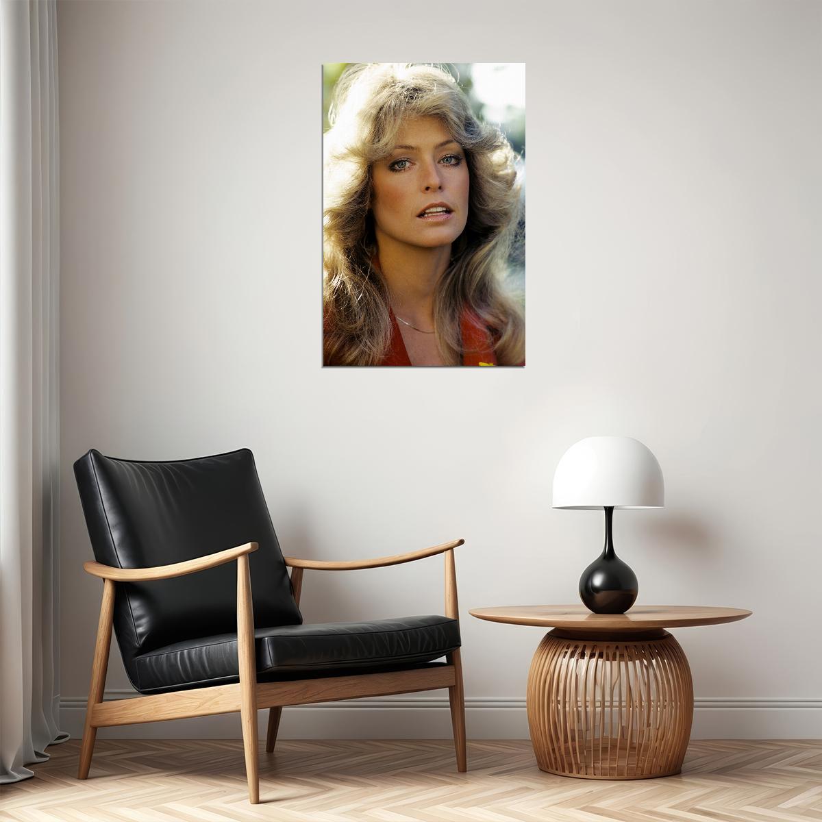 Farrah Fawcett Celebrity Theater Actor Model Poster Wall Art Print Home Wall Decor