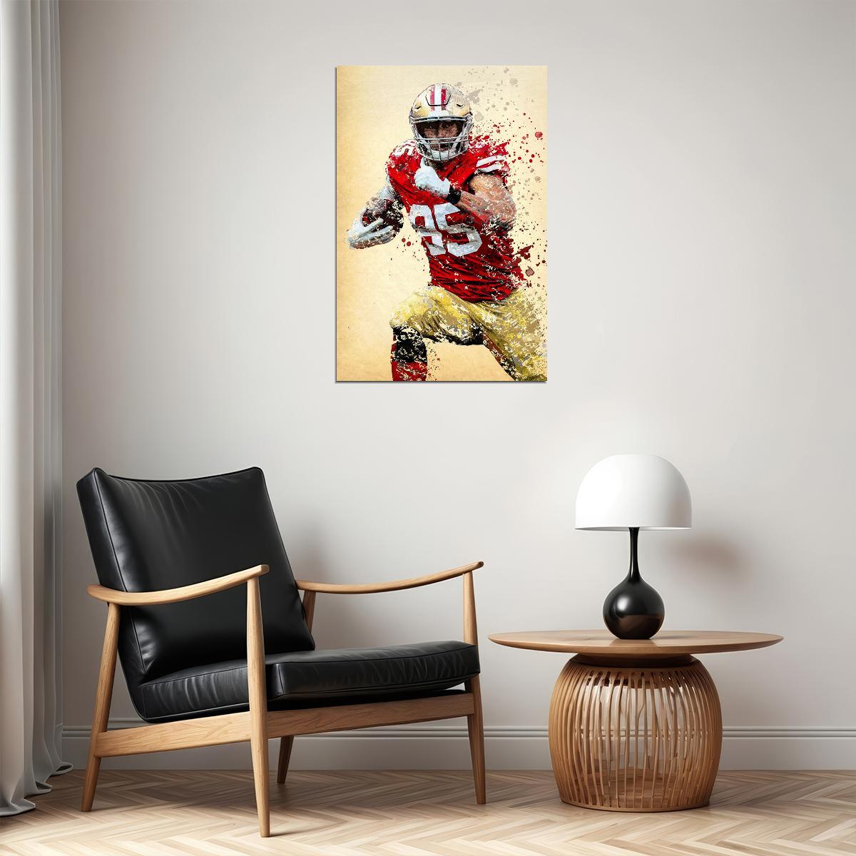 San Francisco 49ers George Kittle American Football Player Poster Wall Art Print Home Wall Decor