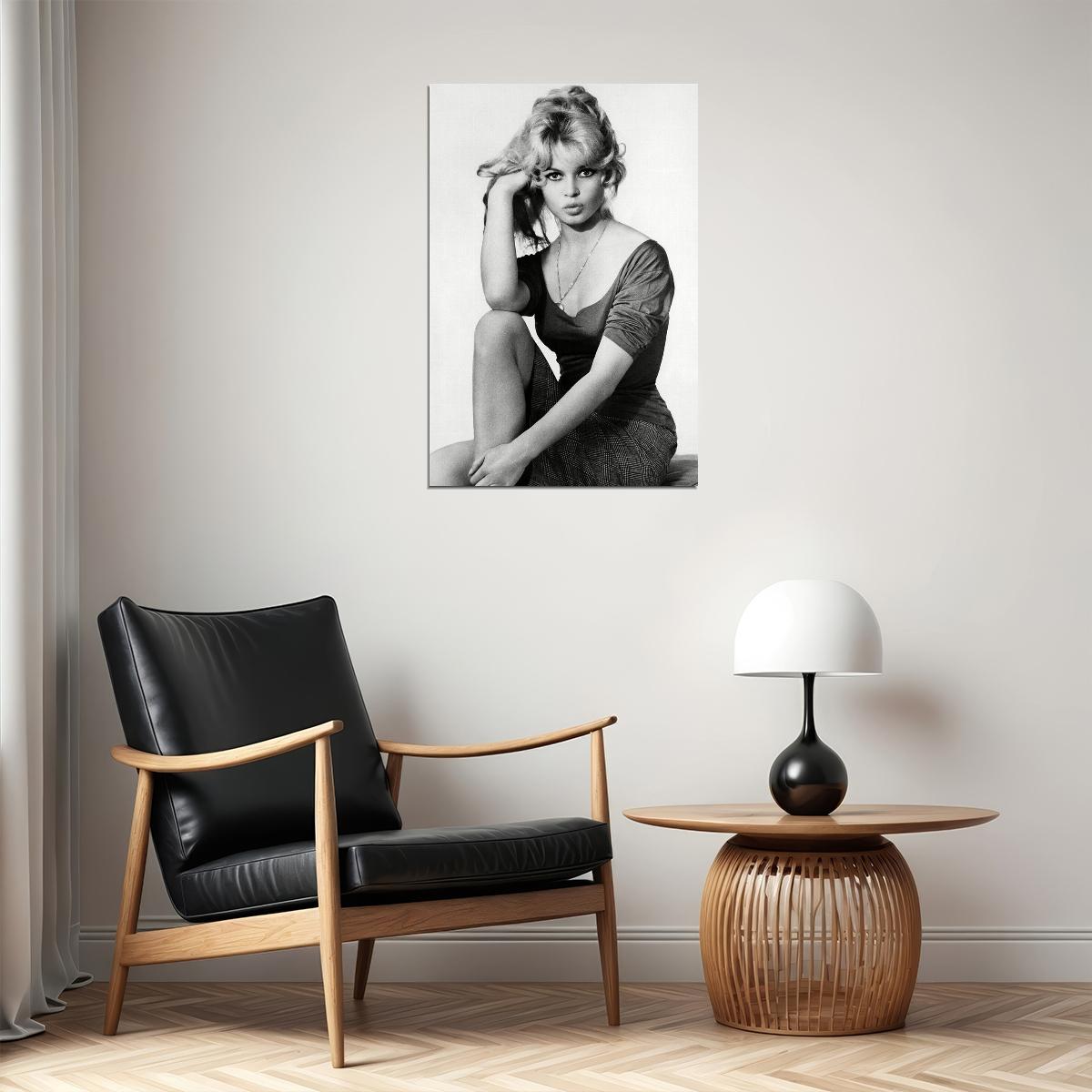 Brigitte Bardot Celebrity Movie Actress Star Poster Wall Art Print Home Wall Decor