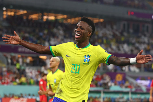 Vini Jr Goal Celebration Brazil World Cup Poster Wall Art Print Home Wall Decor