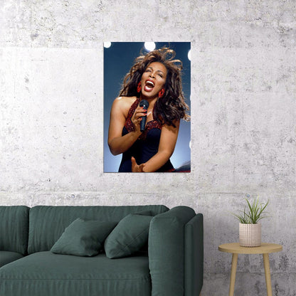 Donna Summer Music Singer Actress Star Poster Wall Art Print Home Wall Decor