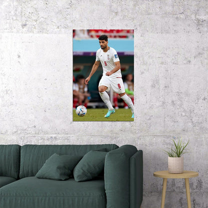 Mehdi Taremi Iran National Team World Cup Poster Wall Art Print Home Wall Decor